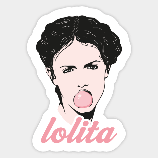 Lolita Sticker by francescosalerno